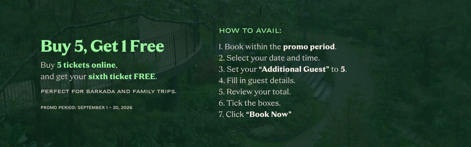 Save on Entrance - Book online at least 3 days before your visit