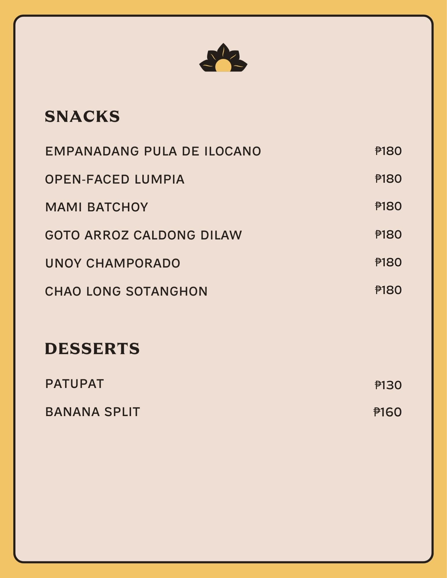 [Online version] Marahuyo Menu (2)