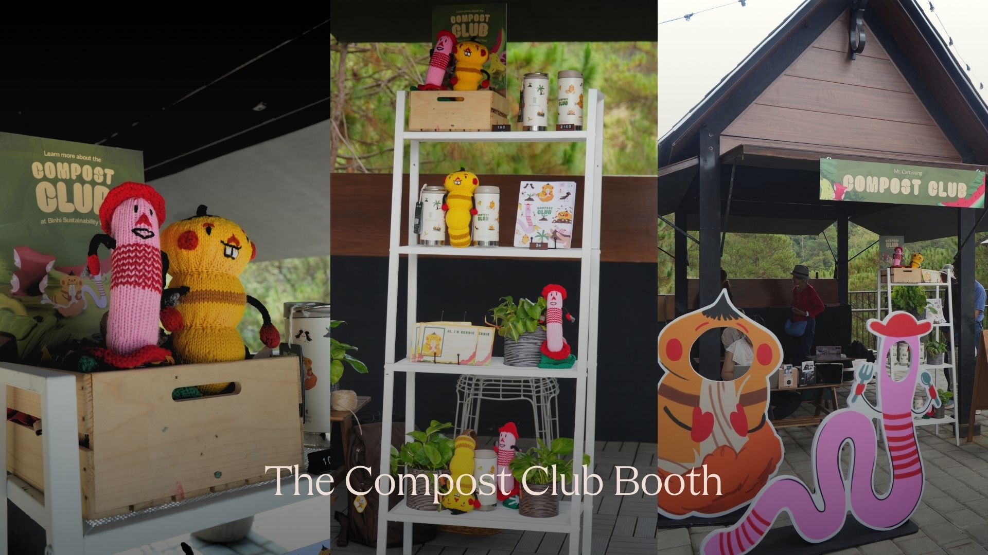 the compost club booth