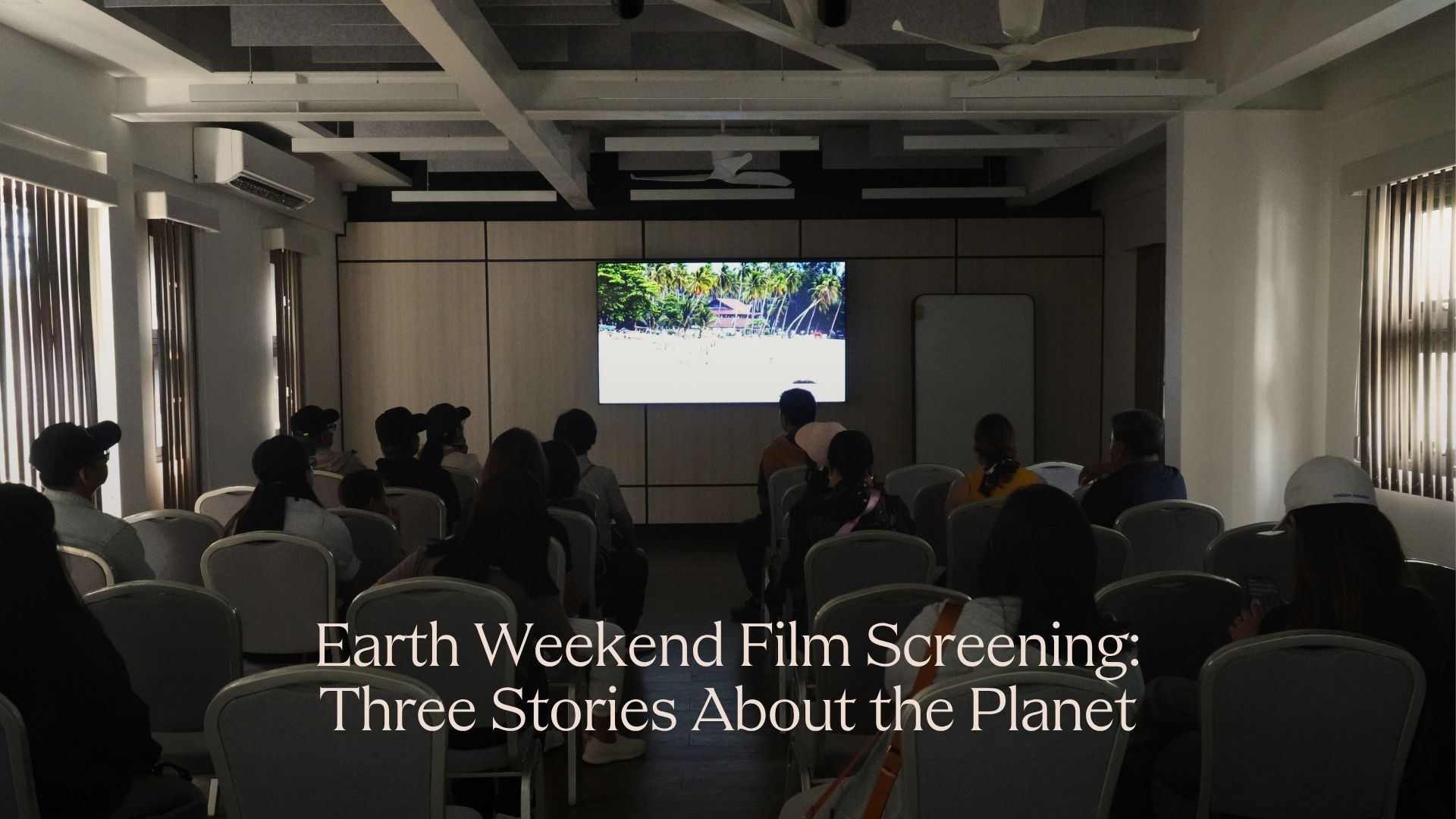 Earth Weekend Film Screening: Three Stories About the Planet