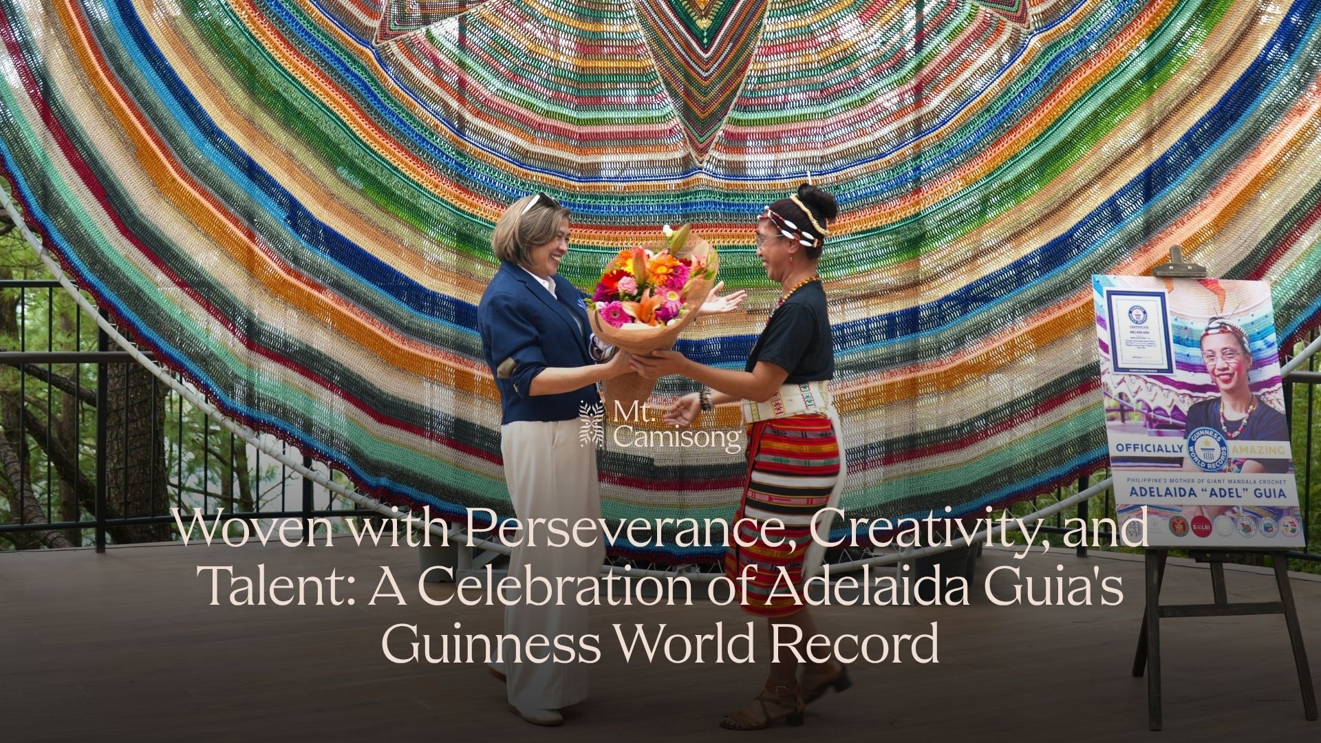 Woven with Perseverance, Creativity, and Talent: A Celebration of Adelaida Guia’s Guinness World Record