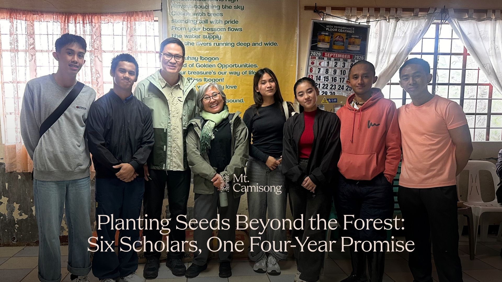 Planting Seeds Beyond the Forest: Six Scholars, One Four-Year Promise