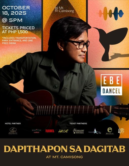 THIS OCTOBER: Dapithapon Sa Dagitab with Ebe Dancel
